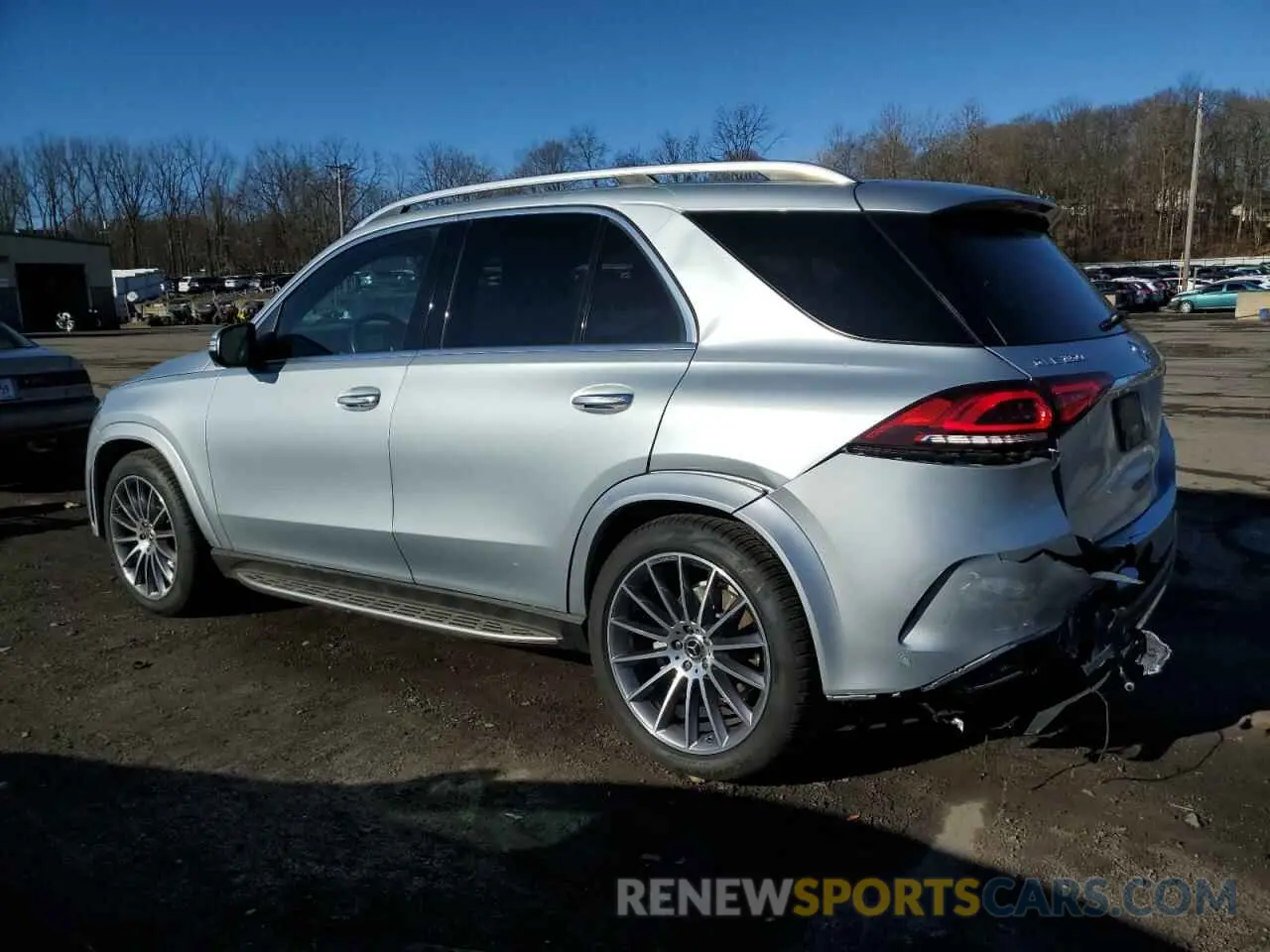 2 Photograph of a damaged car 4JGFB4KB0NA591888 MERCEDES-BENZ GLE-CLASS 2022