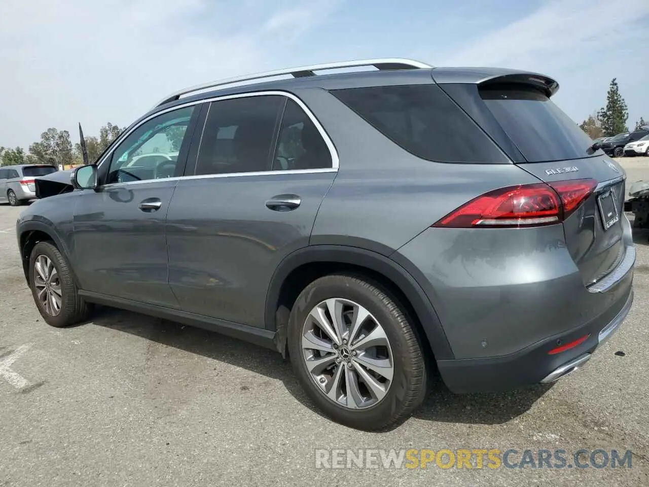 2 Photograph of a damaged car 4JGFB4KB0NA723533 MERCEDES-BENZ GLE-CLASS 2022