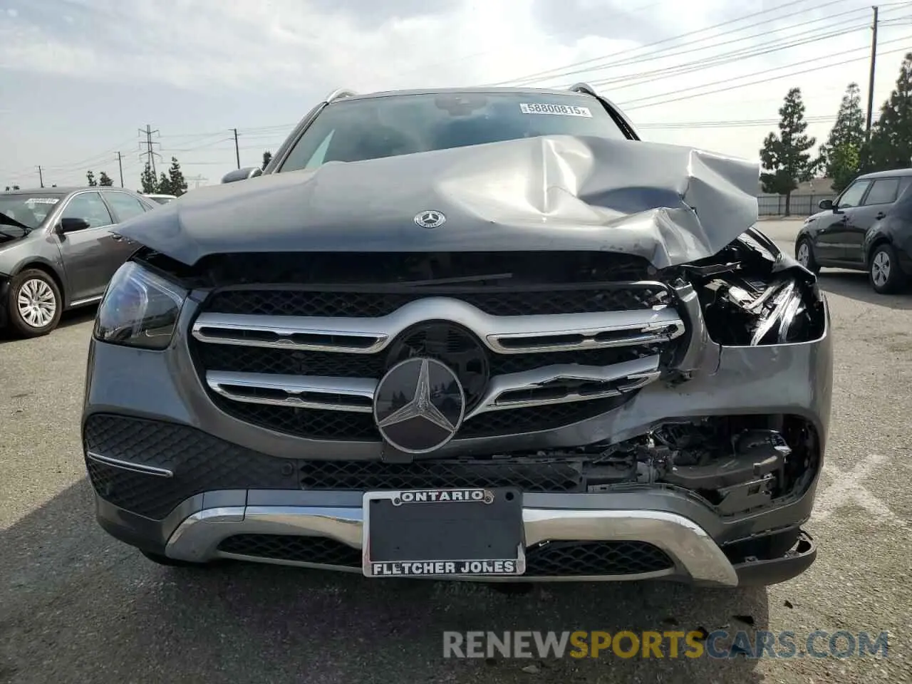 5 Photograph of a damaged car 4JGFB4KB0NA723533 MERCEDES-BENZ GLE-CLASS 2022