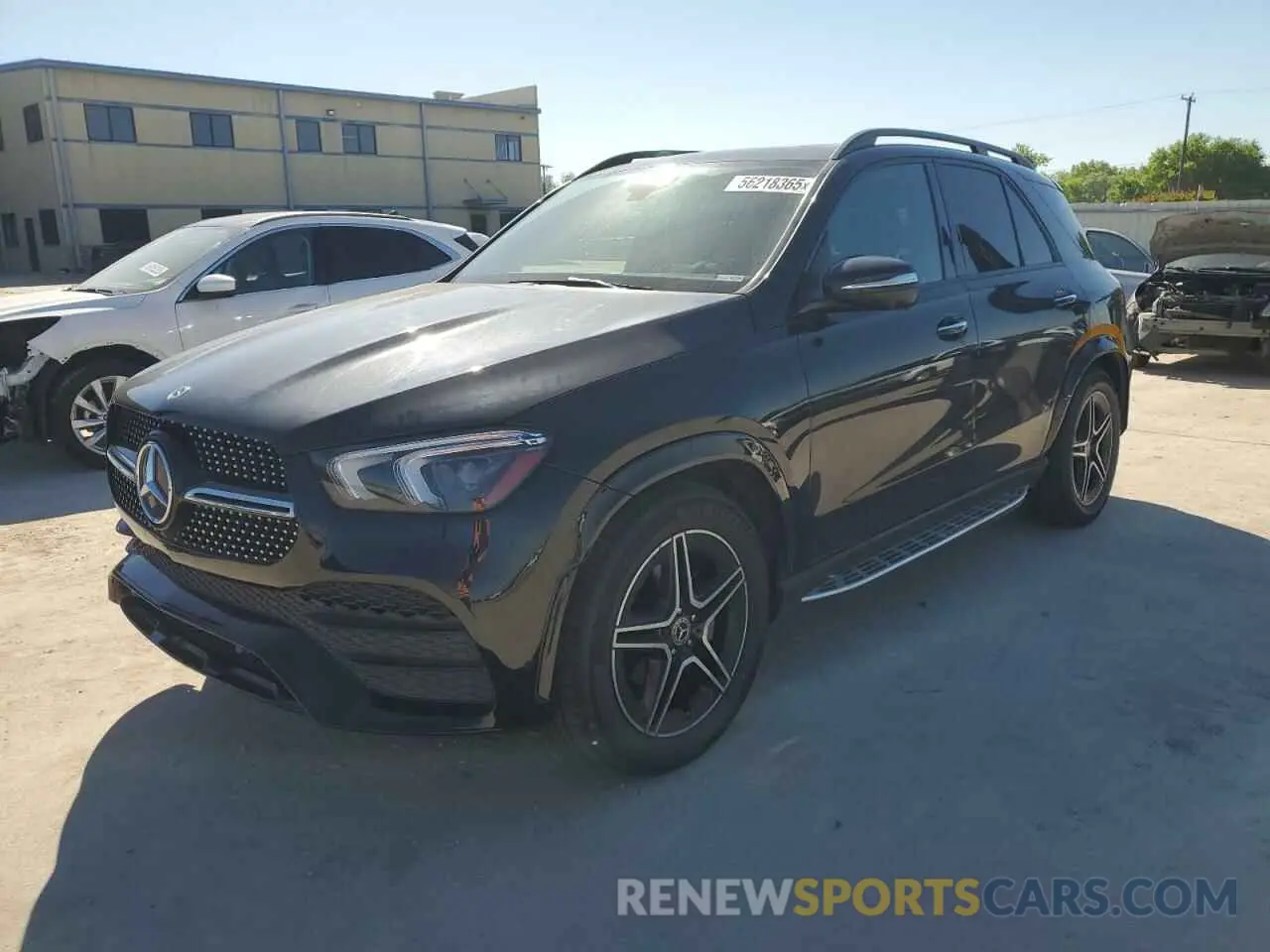 1 Photograph of a damaged car 4JGFB4KB1NA798757 MERCEDES-BENZ GLE-CLASS 2022