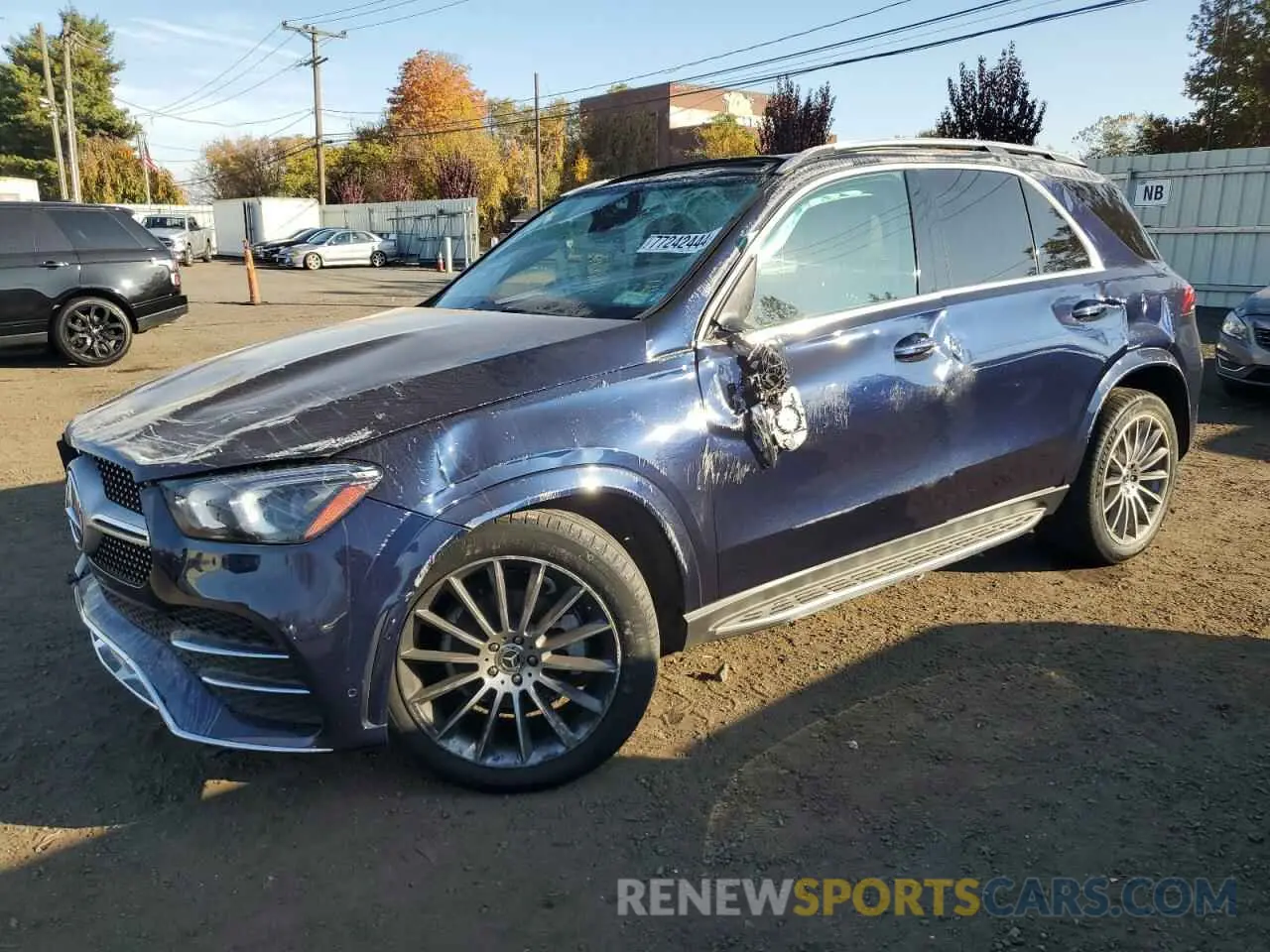 1 Фотография поврежденного автомобиля 4JGFB4KB1NA825889 MERCEDES-BENZ GLE-CLASS 2022