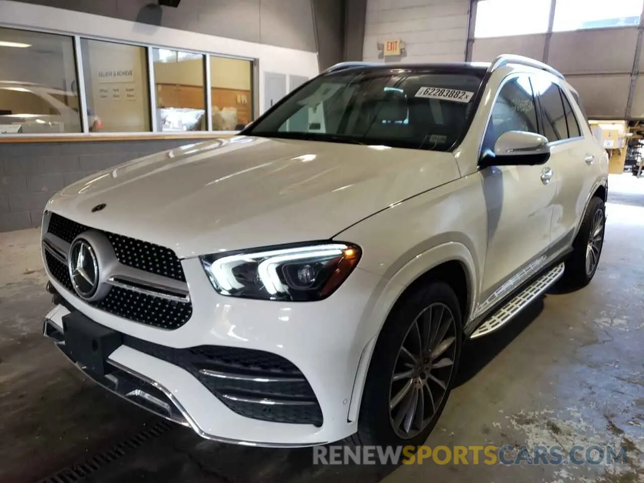 2 Photograph of a damaged car 4JGFB4KB4NA607414 MERCEDES-BENZ GLE-CLASS 2022