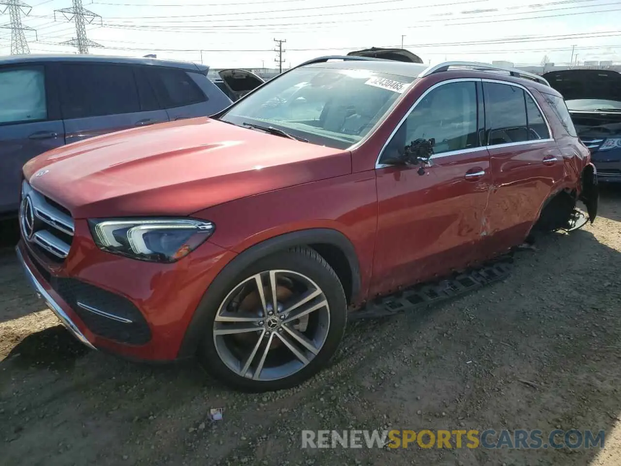 1 Photograph of a damaged car 4JGFB4KB4NA711952 MERCEDES-BENZ GLE-CLASS 2022