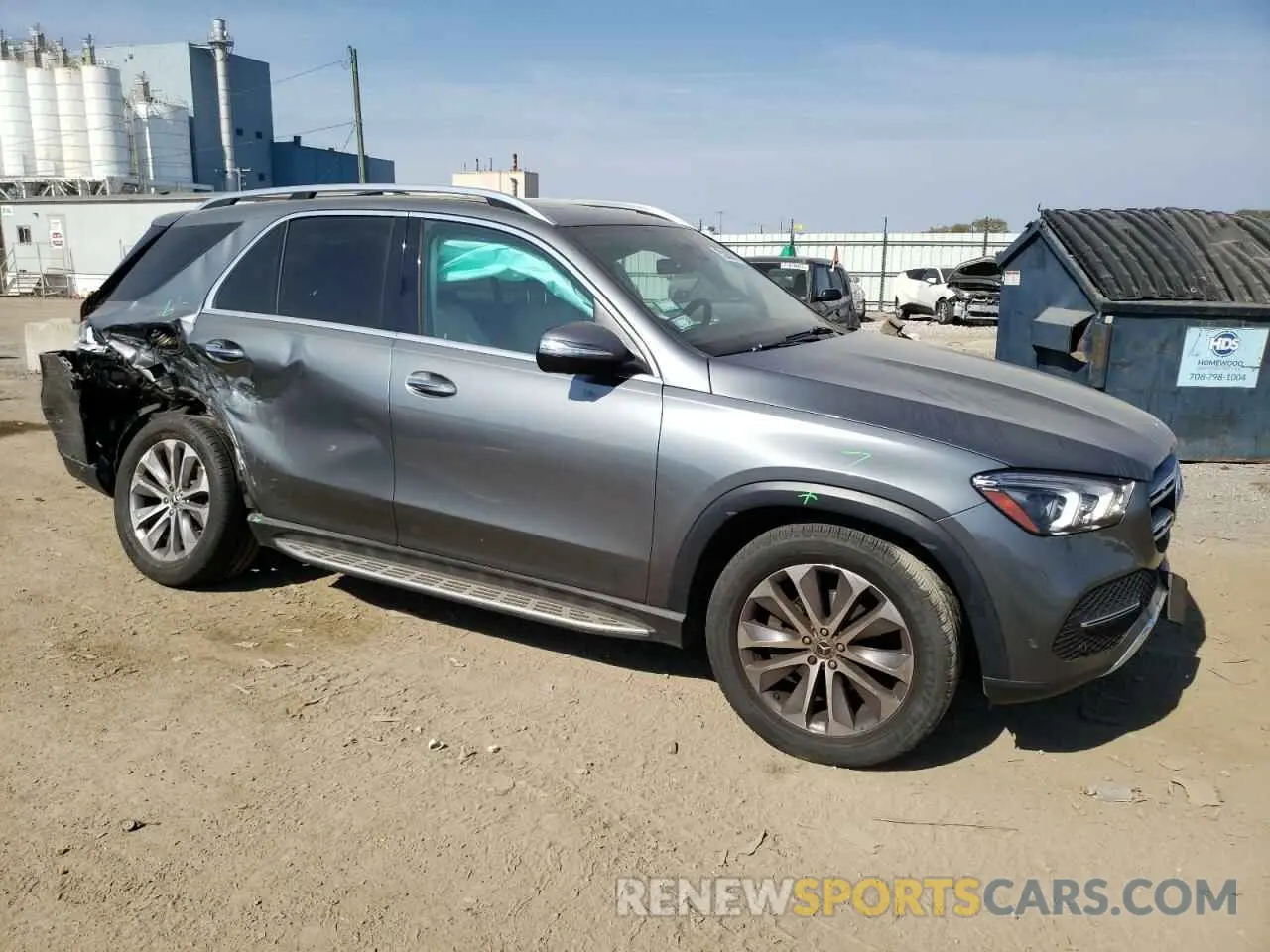 4 Фотография поврежденного автомобиля 4JGFB4KB9NA778823 MERCEDES-BENZ GLE-CLASS 2022