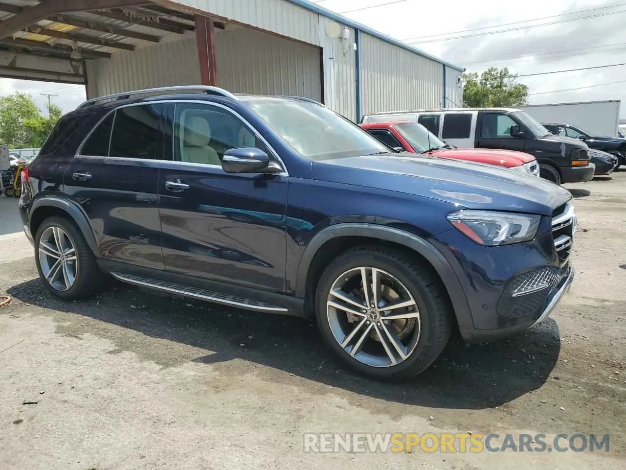 4 Фотография поврежденного автомобиля 4JGFB4KBXNA582776 MERCEDES-BENZ GLE-CLASS 2022