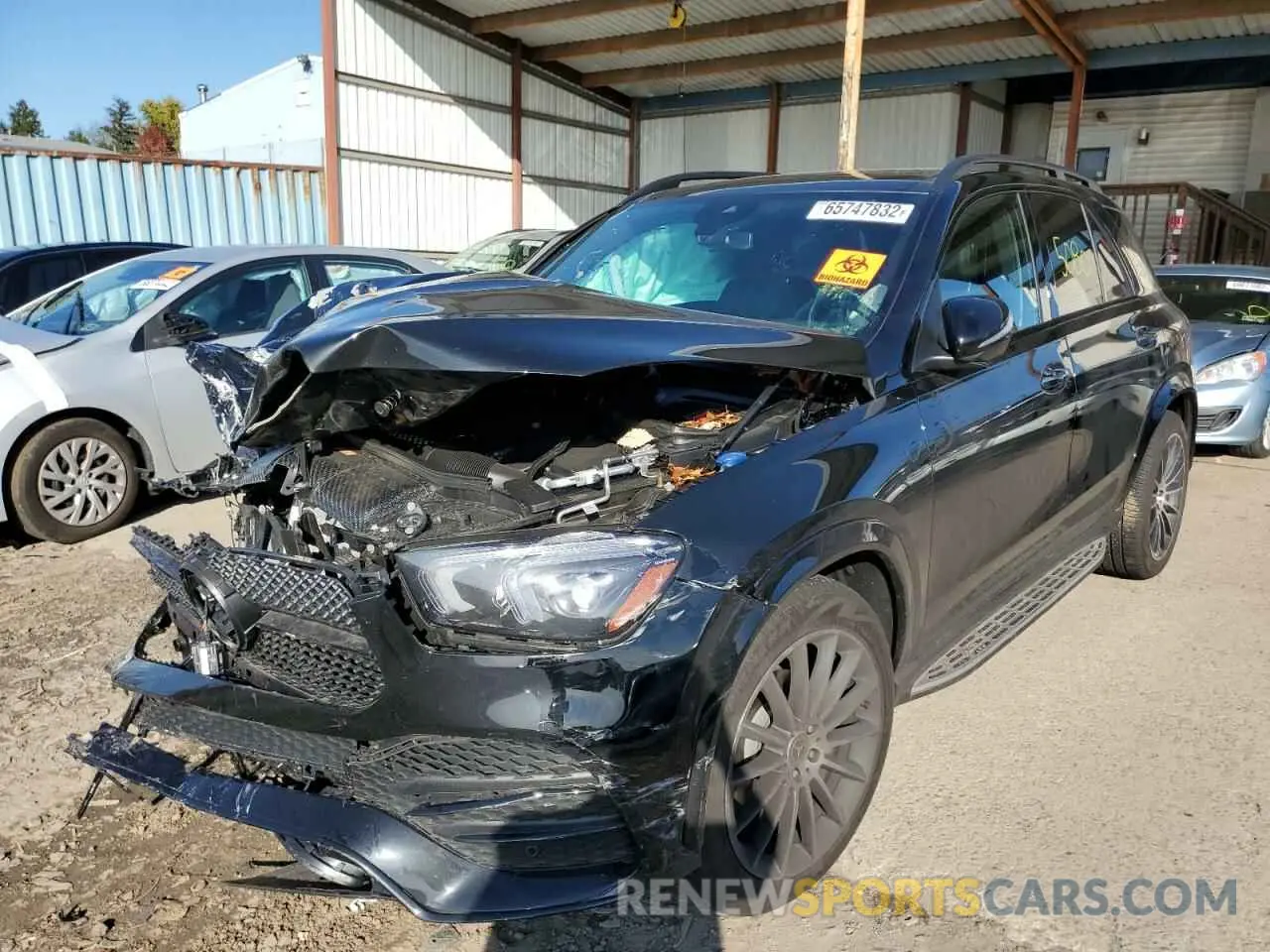 2 Фотография поврежденного автомобиля 4JGFB4KBXNA804099 MERCEDES-BENZ GLE-CLASS 2022