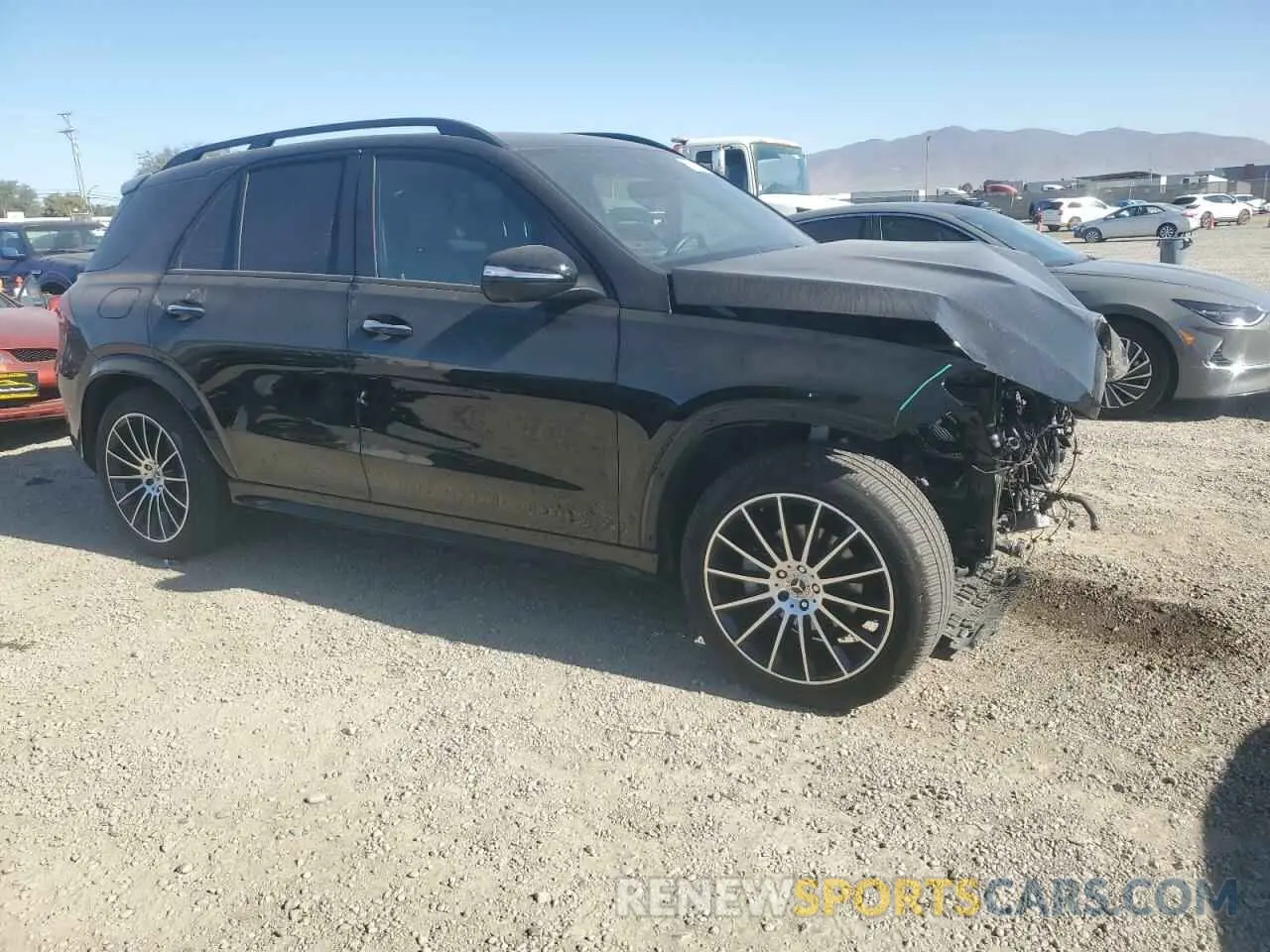 4 Фотография поврежденного автомобиля 4JGFB4KE9NA768478 MERCEDES-BENZ GLE-CLASS 2022