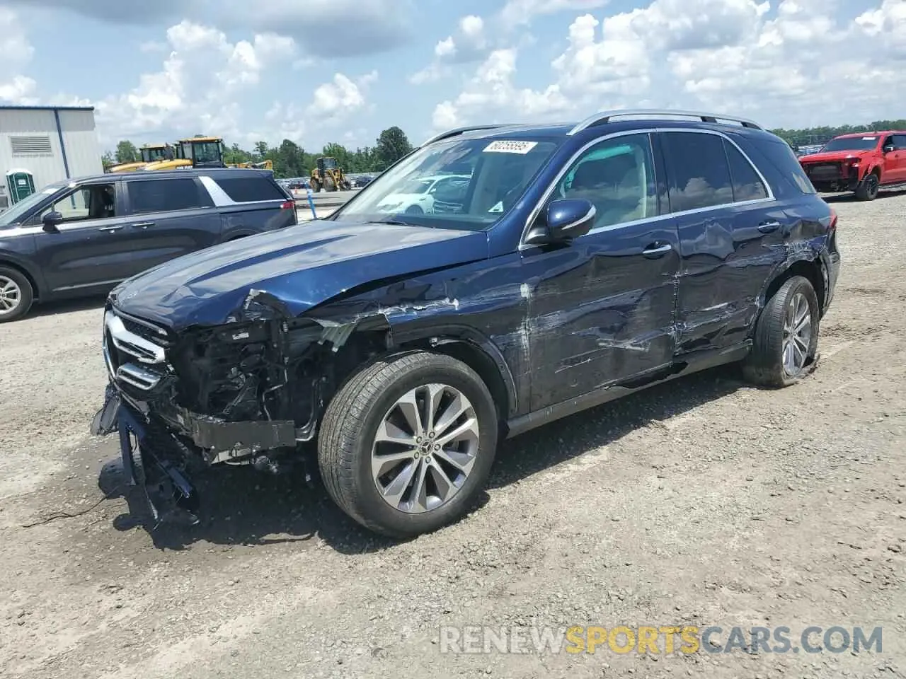 1 Photograph of a damaged car 4JGFB5KB3NA595990 MERCEDES-BENZ GLE-CLASS 2022