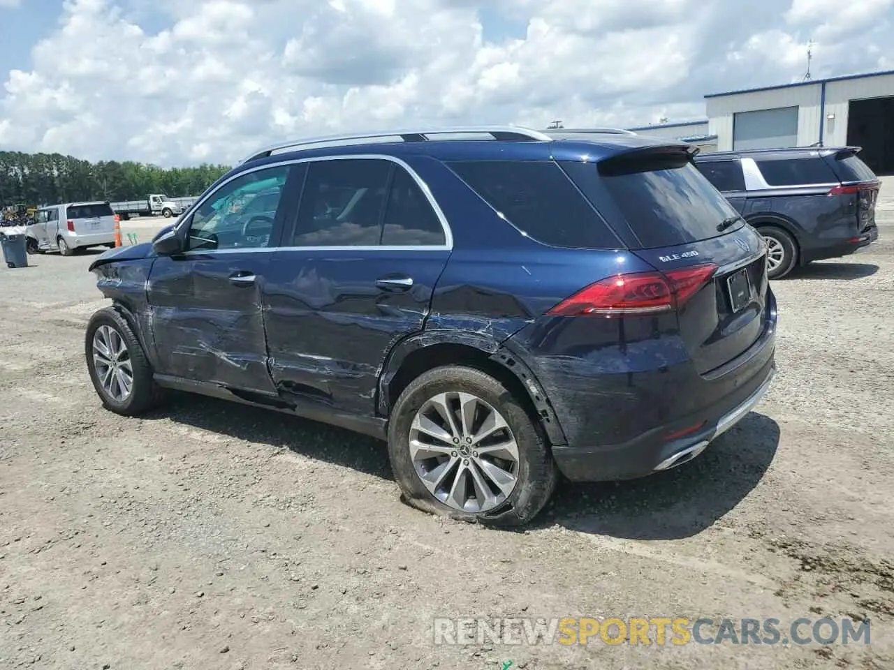 2 Photograph of a damaged car 4JGFB5KB3NA595990 MERCEDES-BENZ GLE-CLASS 2022