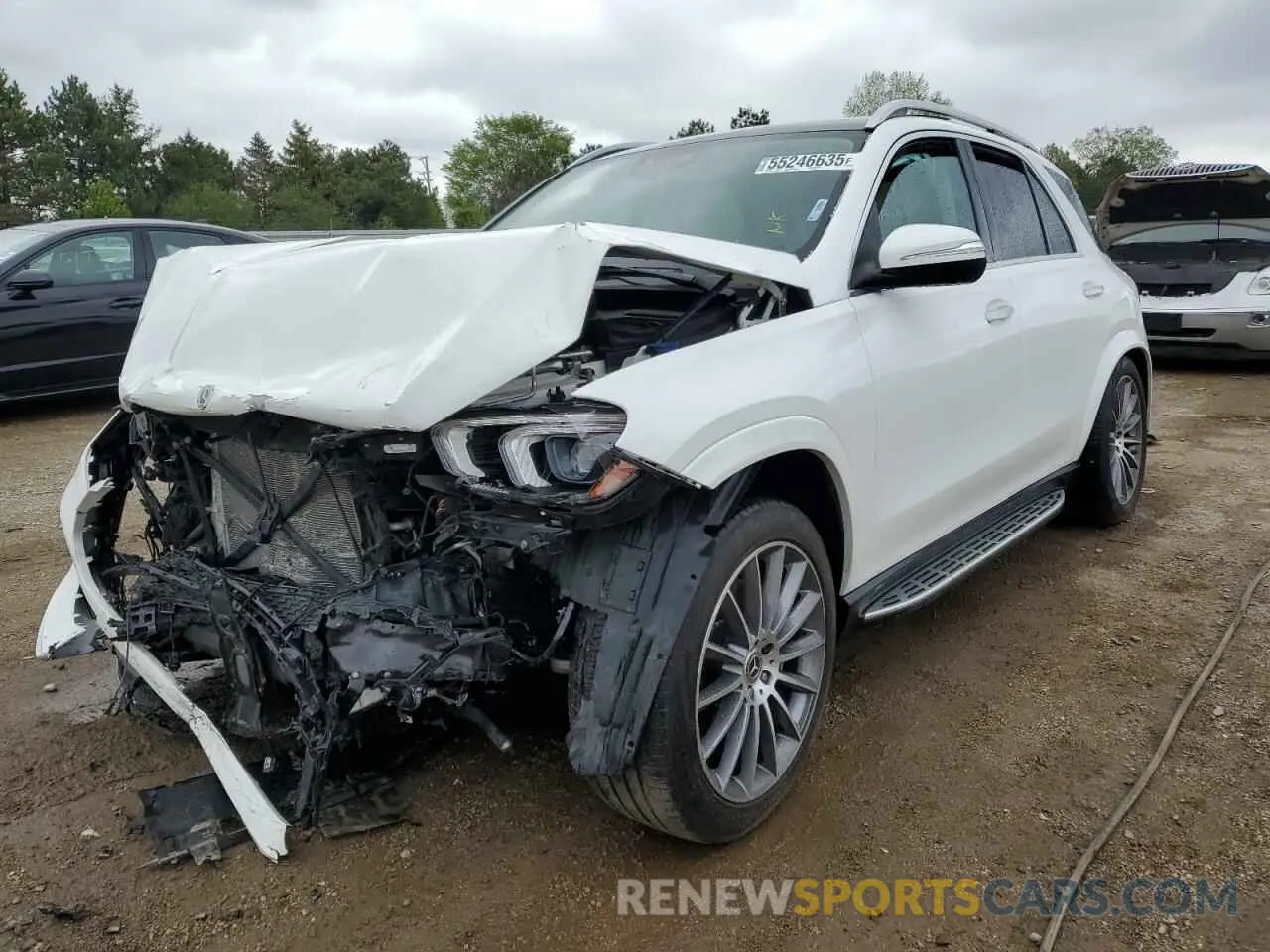 1 Фотография поврежденного автомобиля 4JGFB5KB5NA699980 MERCEDES-BENZ GLE-CLASS 2022