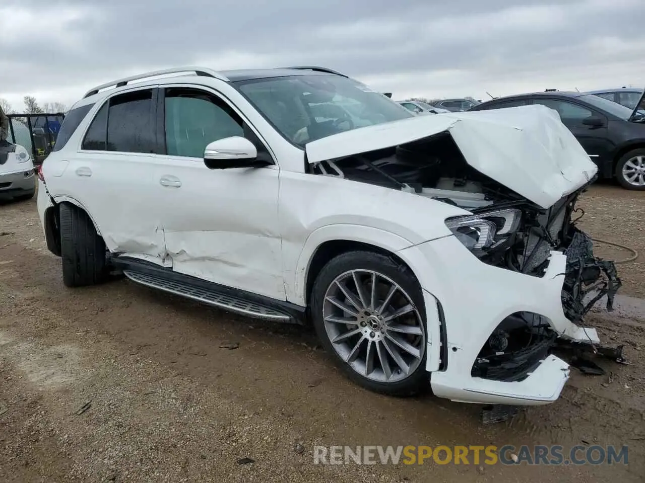 4 Фотография поврежденного автомобиля 4JGFB5KB5NA699980 MERCEDES-BENZ GLE-CLASS 2022