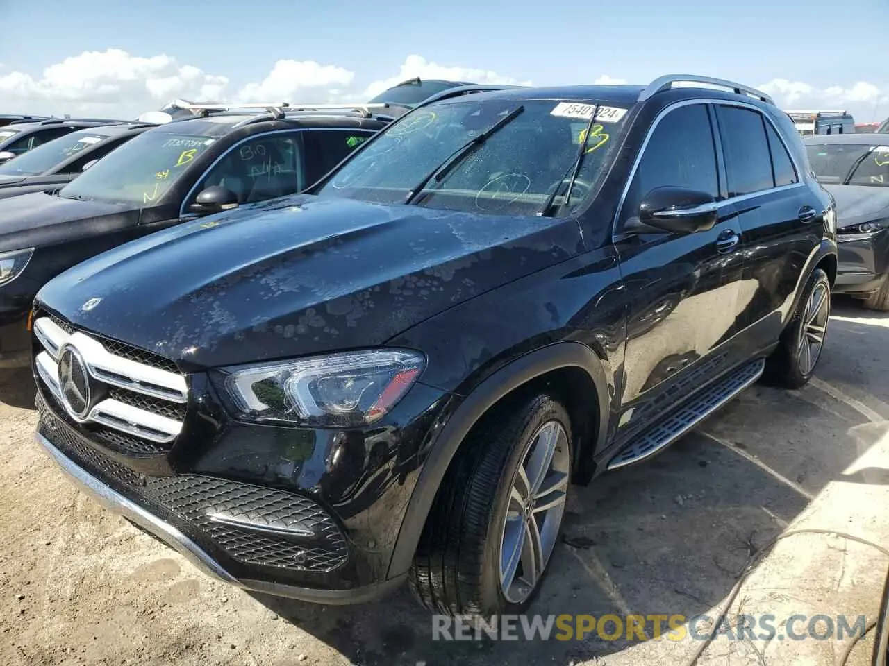 1 Фотография поврежденного автомобиля 4JGFB5KB8NA746063 MERCEDES-BENZ GLE-CLASS 2022