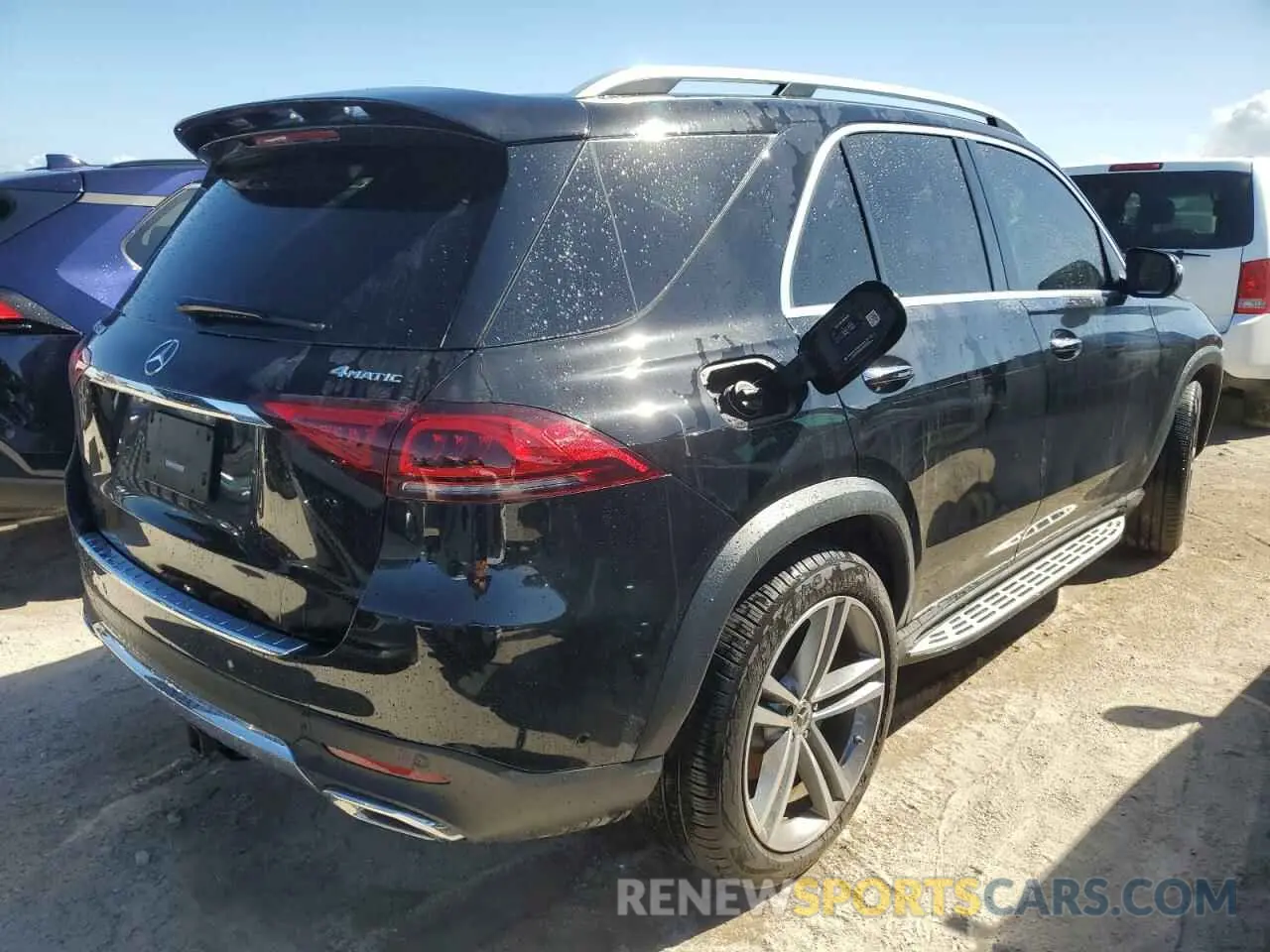 3 Фотография поврежденного автомобиля 4JGFB5KB8NA746063 MERCEDES-BENZ GLE-CLASS 2022