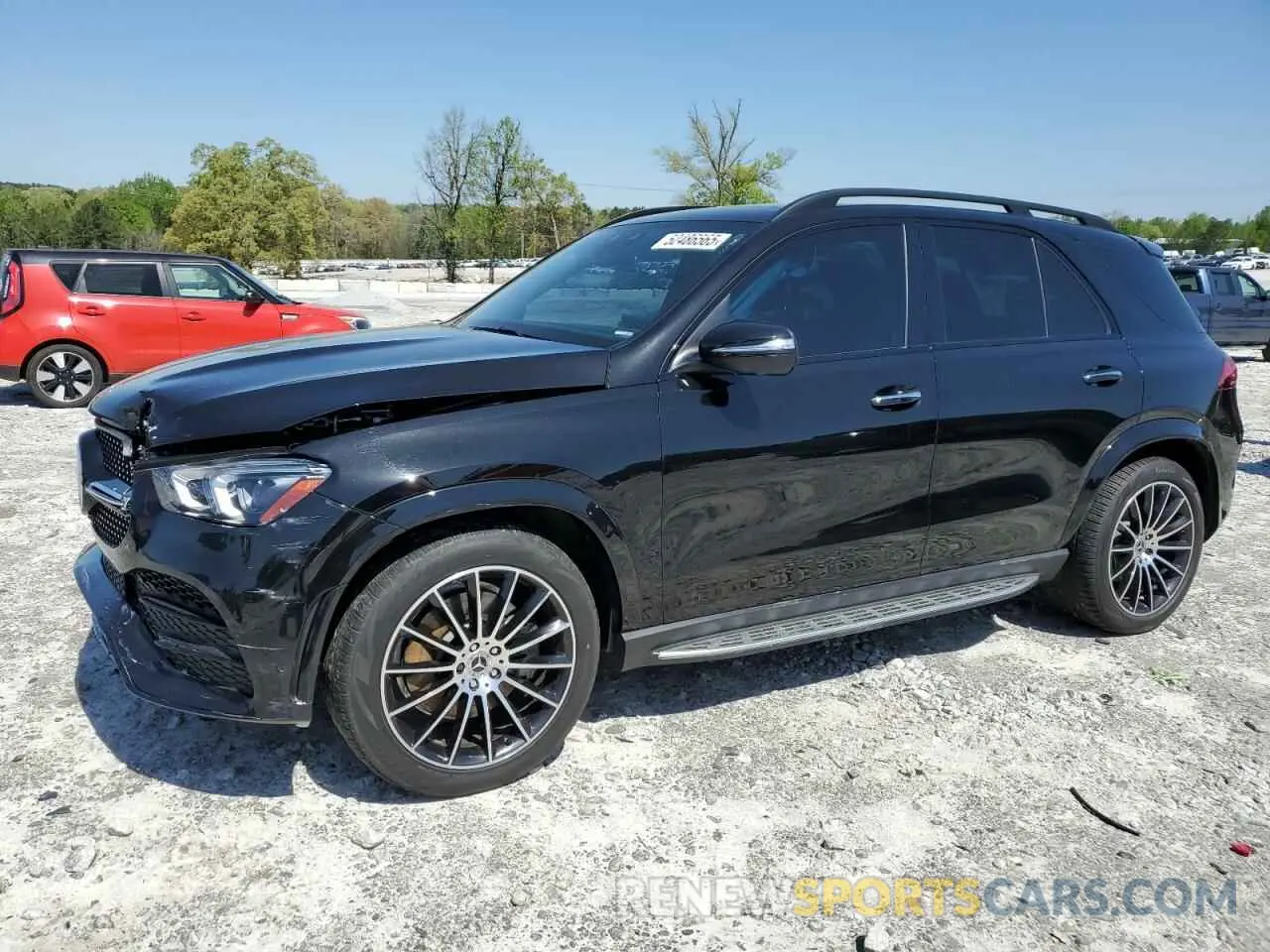 1 Photograph of a damaged car 4JGFB5KB9NA598053 MERCEDES-BENZ GLE-CLASS 2022
