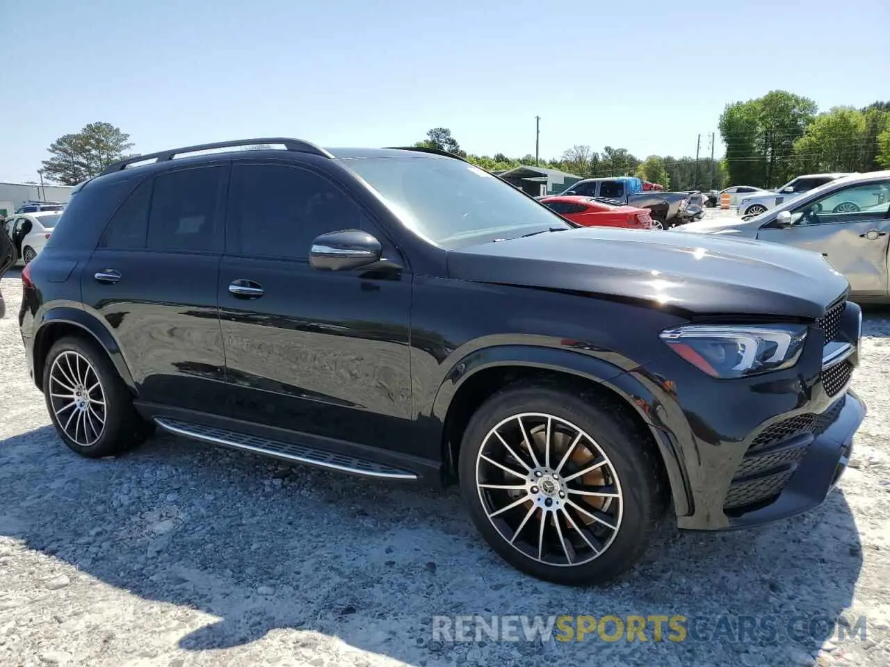 4 Photograph of a damaged car 4JGFB5KB9NA598053 MERCEDES-BENZ GLE-CLASS 2022