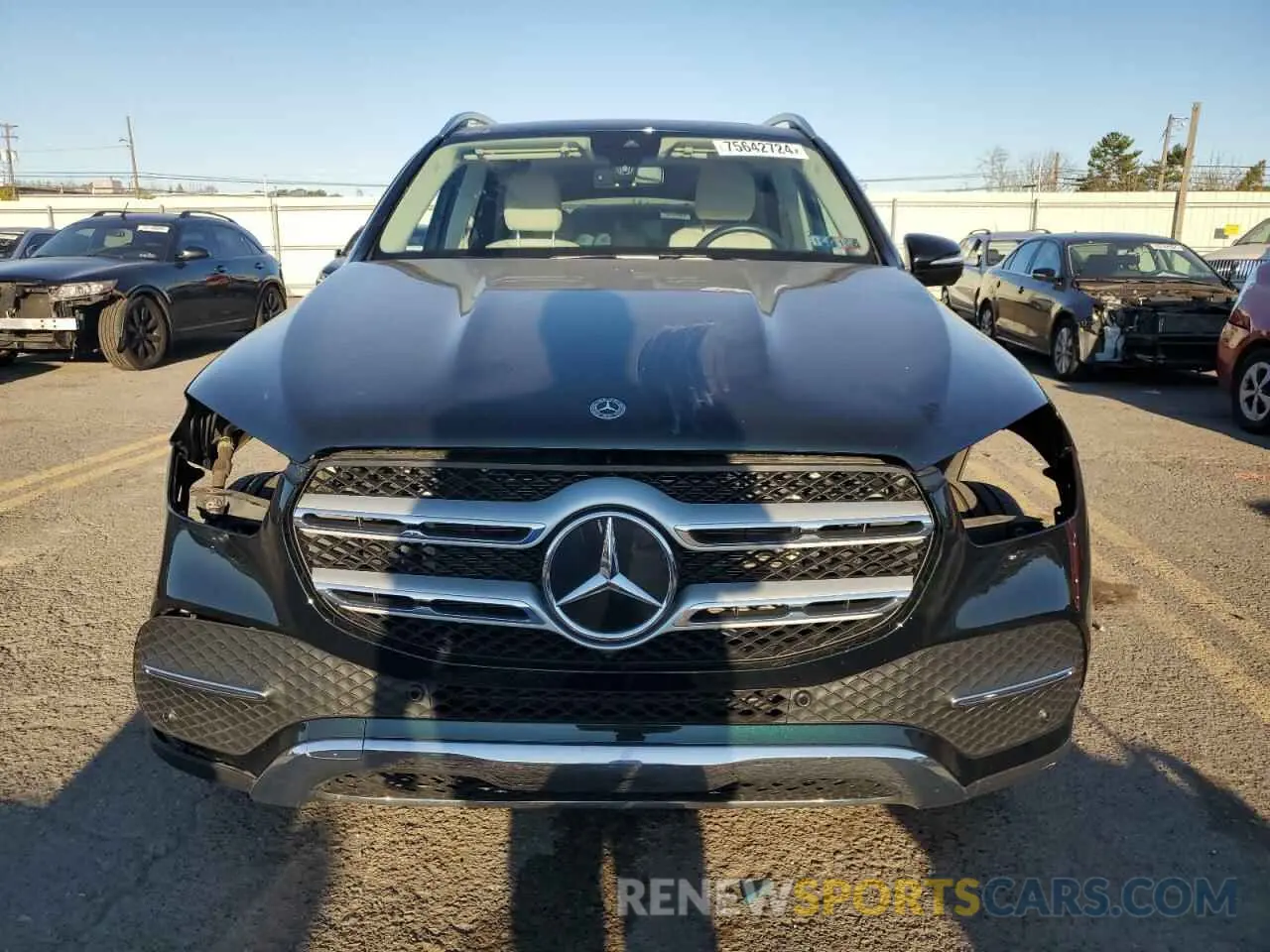 5 Photograph of a damaged car 4JGFB5KB9NA656940 MERCEDES-BENZ GLE-CLASS 2022