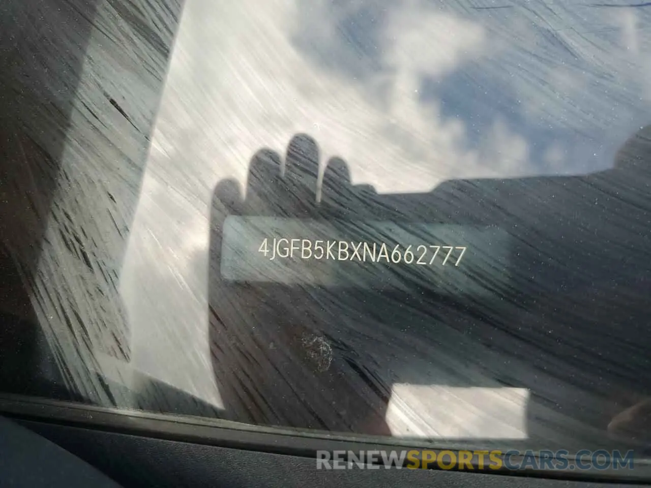 13 Photograph of a damaged car 4JGFB5KBXNA662777 MERCEDES-BENZ GLE-CLASS 2022
