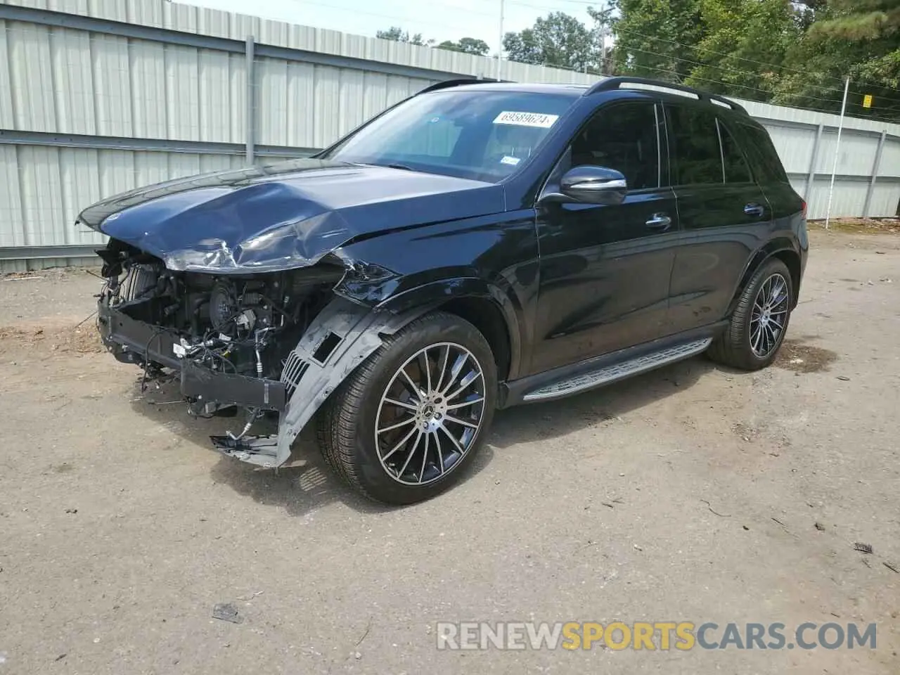 1 Фотография поврежденного автомобиля 4JGFB5KE9NA596152 MERCEDES-BENZ GLE-CLASS 2022