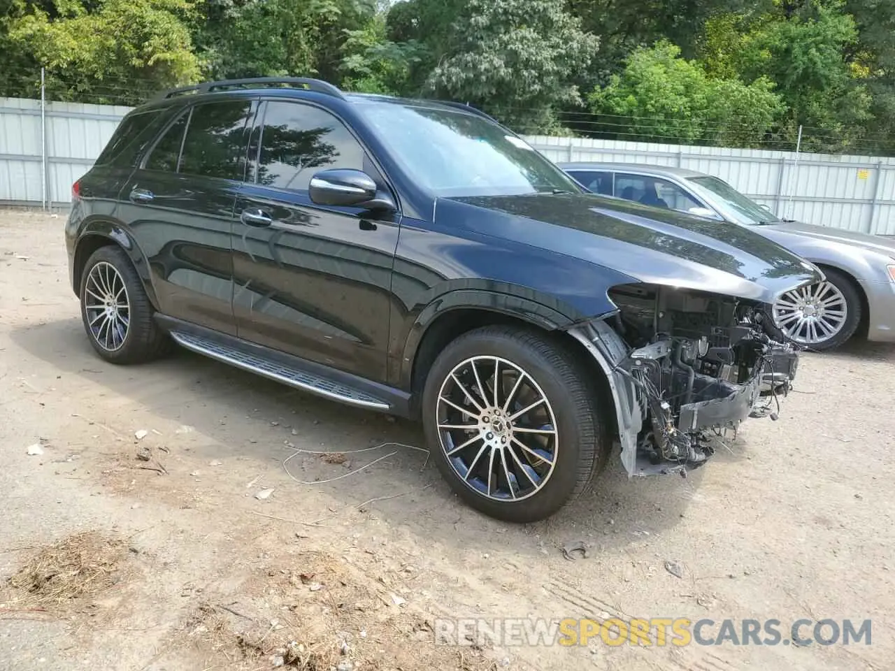 4 Фотография поврежденного автомобиля 4JGFB5KE9NA596152 MERCEDES-BENZ GLE-CLASS 2022