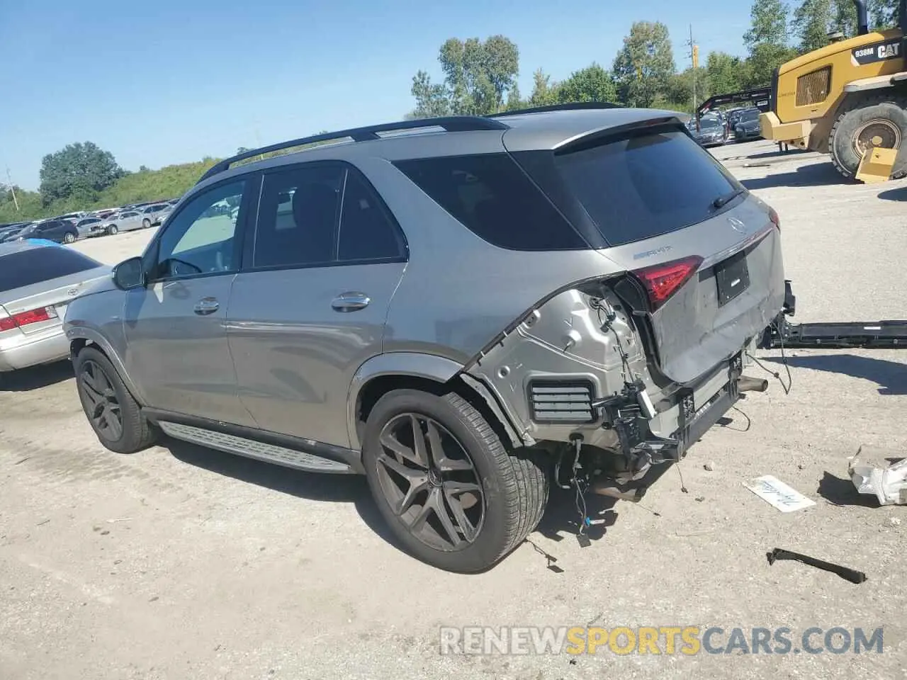 2 Photograph of a damaged car 4JGFB6BB3NA593467 MERCEDES-BENZ GLE-CLASS 2022