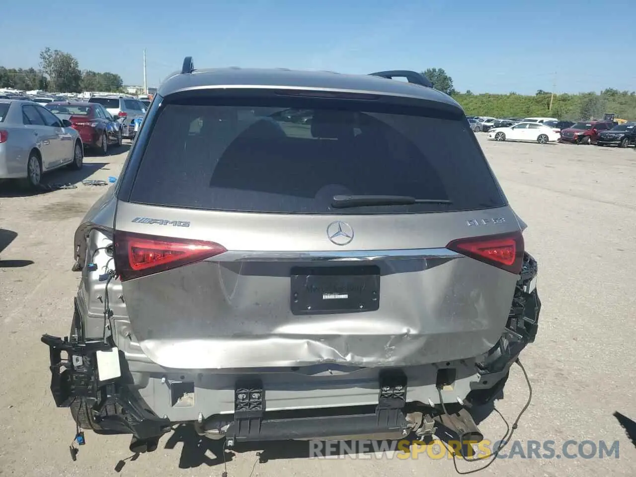 6 Photograph of a damaged car 4JGFB6BB3NA593467 MERCEDES-BENZ GLE-CLASS 2022