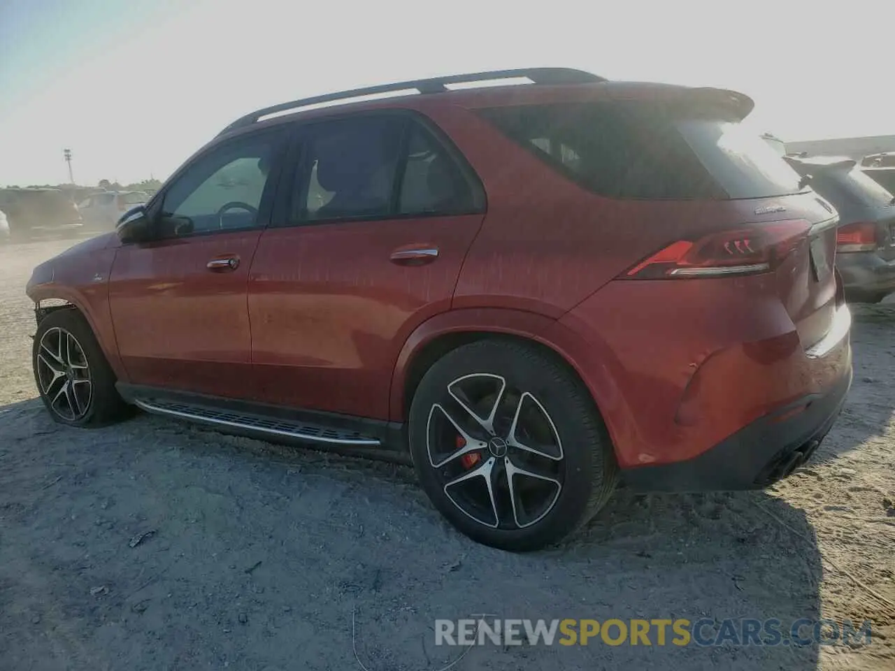 2 Photograph of a damaged car 4JGFB6BB9NA600423 MERCEDES-BENZ GLE-CLASS 2022