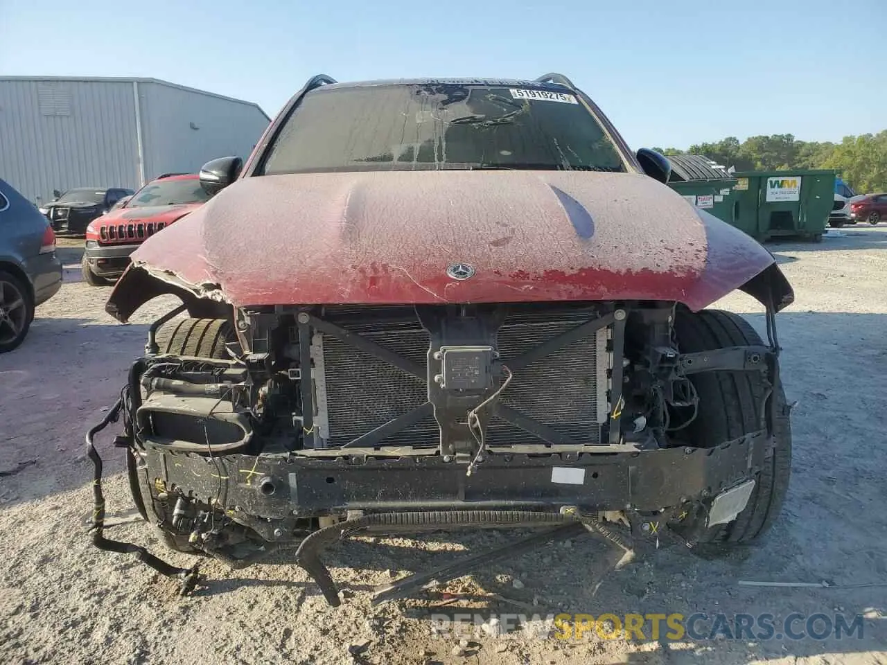 5 Photograph of a damaged car 4JGFB6BB9NA600423 MERCEDES-BENZ GLE-CLASS 2022