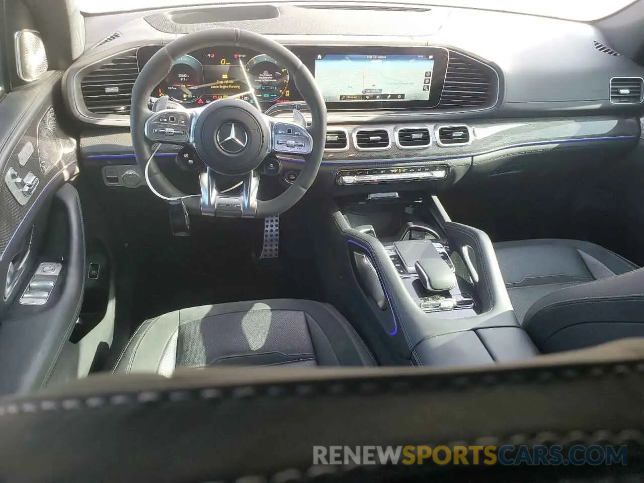 8 Photograph of a damaged car 4JGFB6BB9NA600423 MERCEDES-BENZ GLE-CLASS 2022