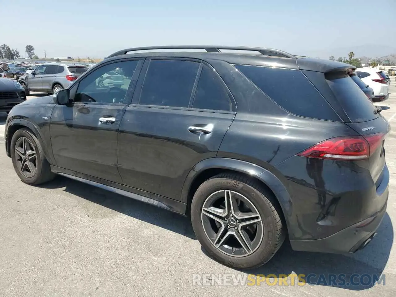 2 Photograph of a damaged car 4JGFB6BB9NA614659 MERCEDES-BENZ GLE-CLASS 2022