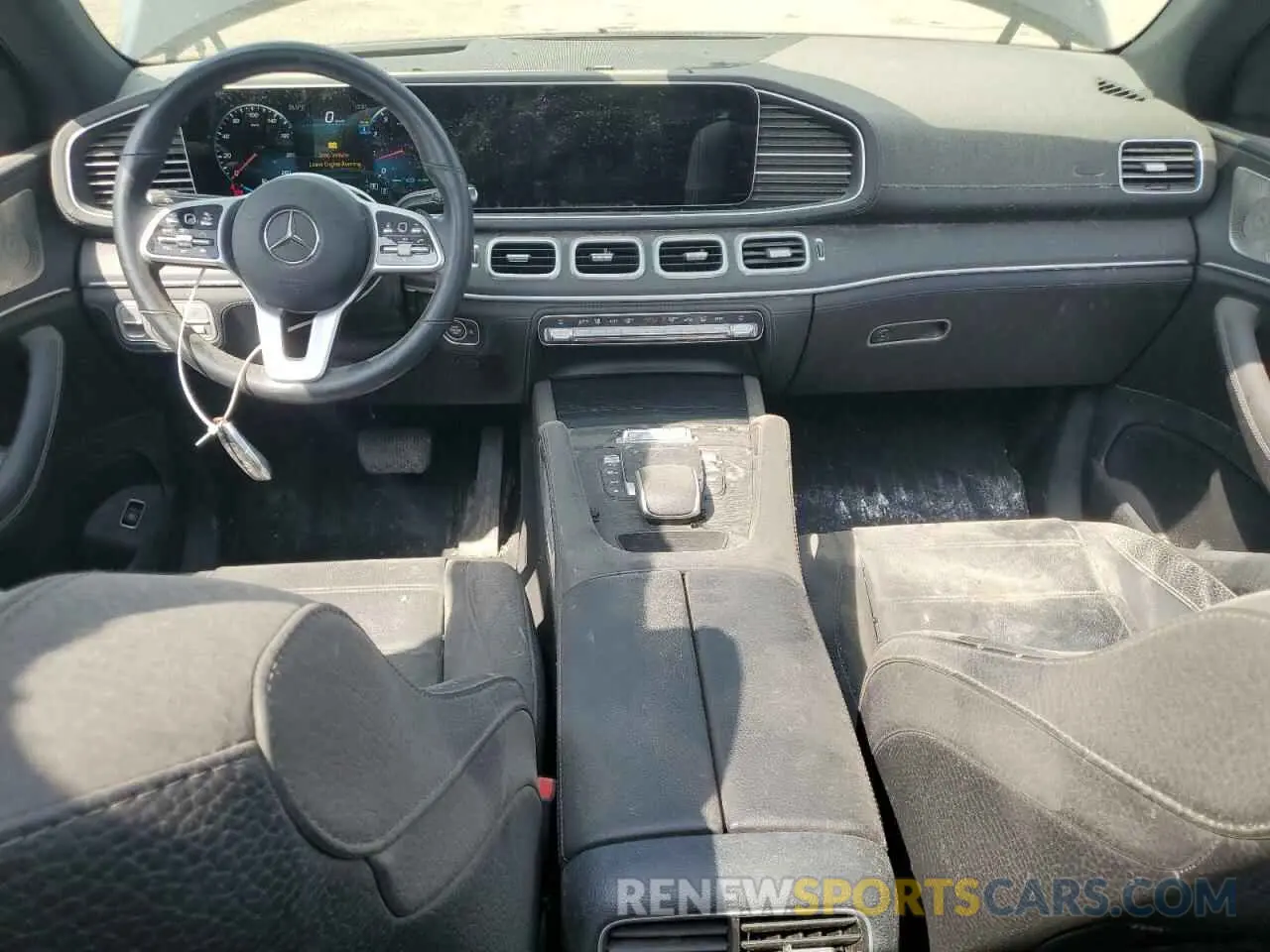 8 Photograph of a damaged car 4JGFD5KB9NA738242 MERCEDES-BENZ GLE-CLASS 2022