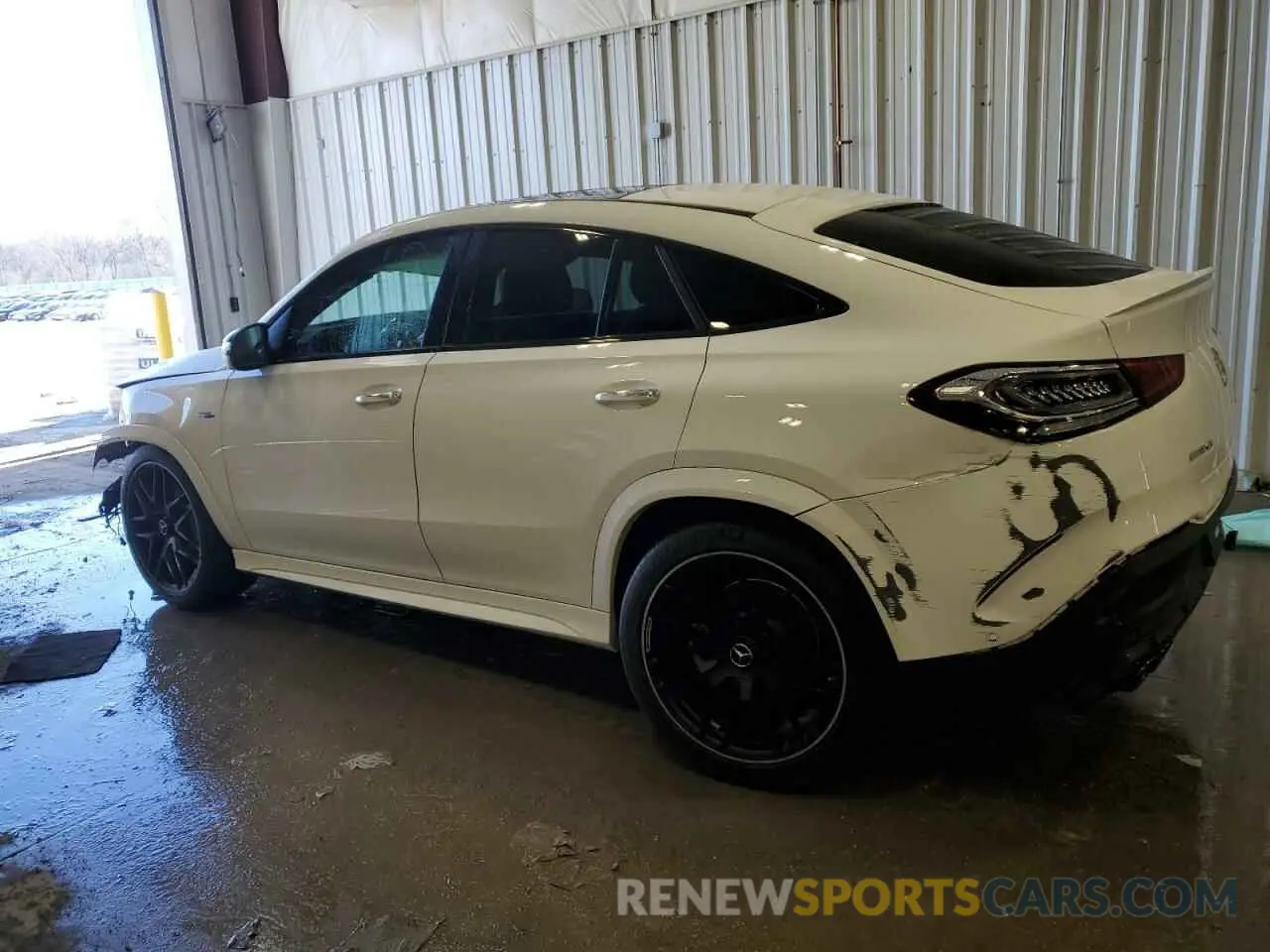 2 Фотография поврежденного автомобиля 4JGFD6BB0NA827526 MERCEDES-BENZ GLE-CLASS 2022