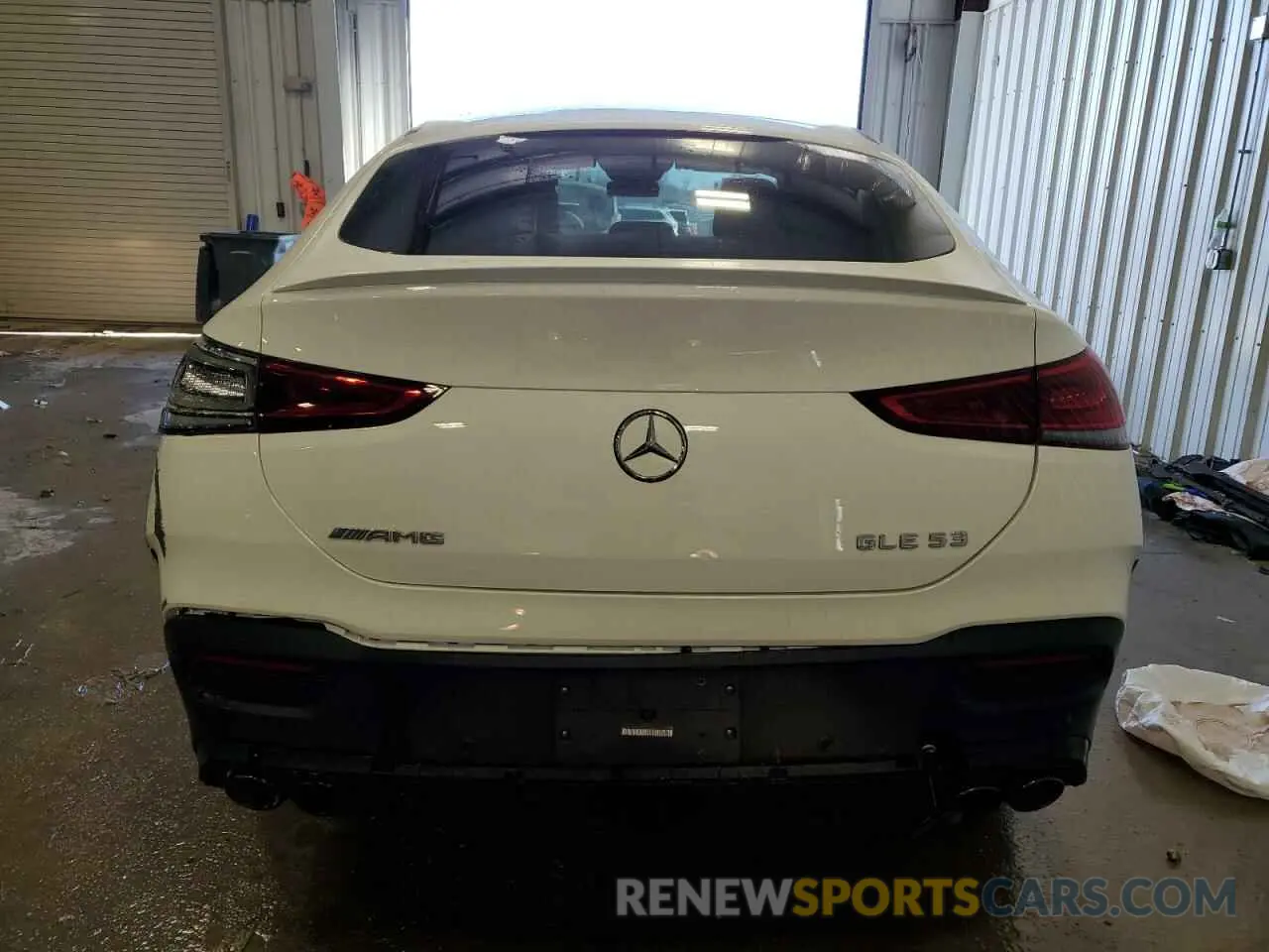 6 Фотография поврежденного автомобиля 4JGFD6BB0NA827526 MERCEDES-BENZ GLE-CLASS 2022