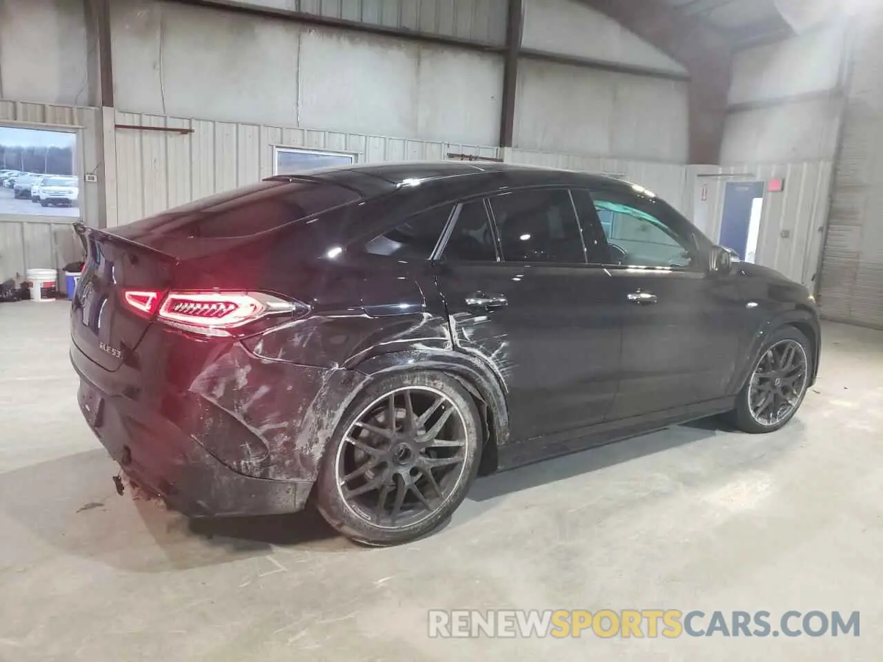 3 Фотография поврежденного автомобиля 4JGFD6BB3NA820280 MERCEDES-BENZ GLE-CLASS 2022