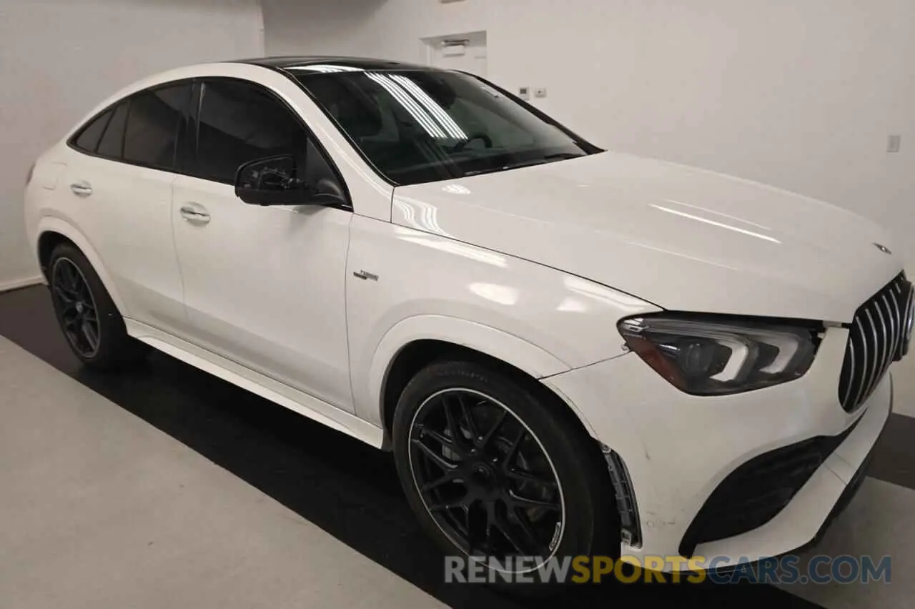 1 Photograph of a damaged car 4JGFD6BB7NA816281 MERCEDES-BENZ GLE-CLASS 2022