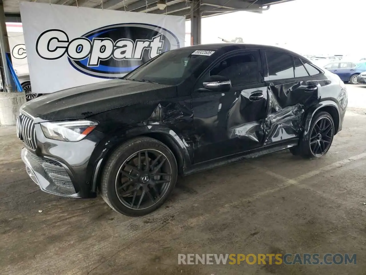 1 Photograph of a damaged car 4JGFD6BBXNA787133 MERCEDES-BENZ GLE-CLASS 2022