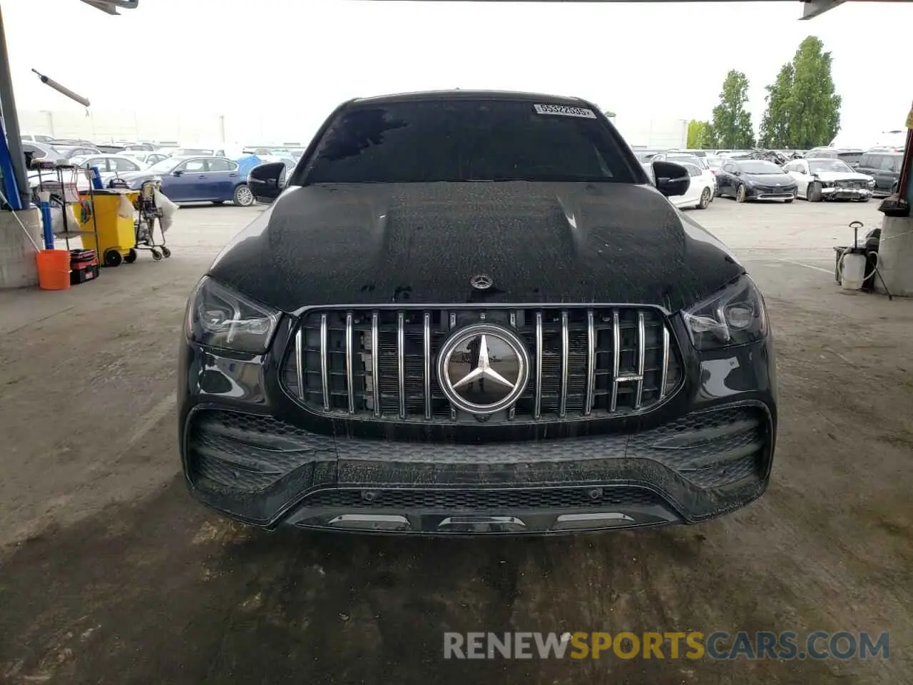 5 Photograph of a damaged car 4JGFD6BBXNA787133 MERCEDES-BENZ GLE-CLASS 2022