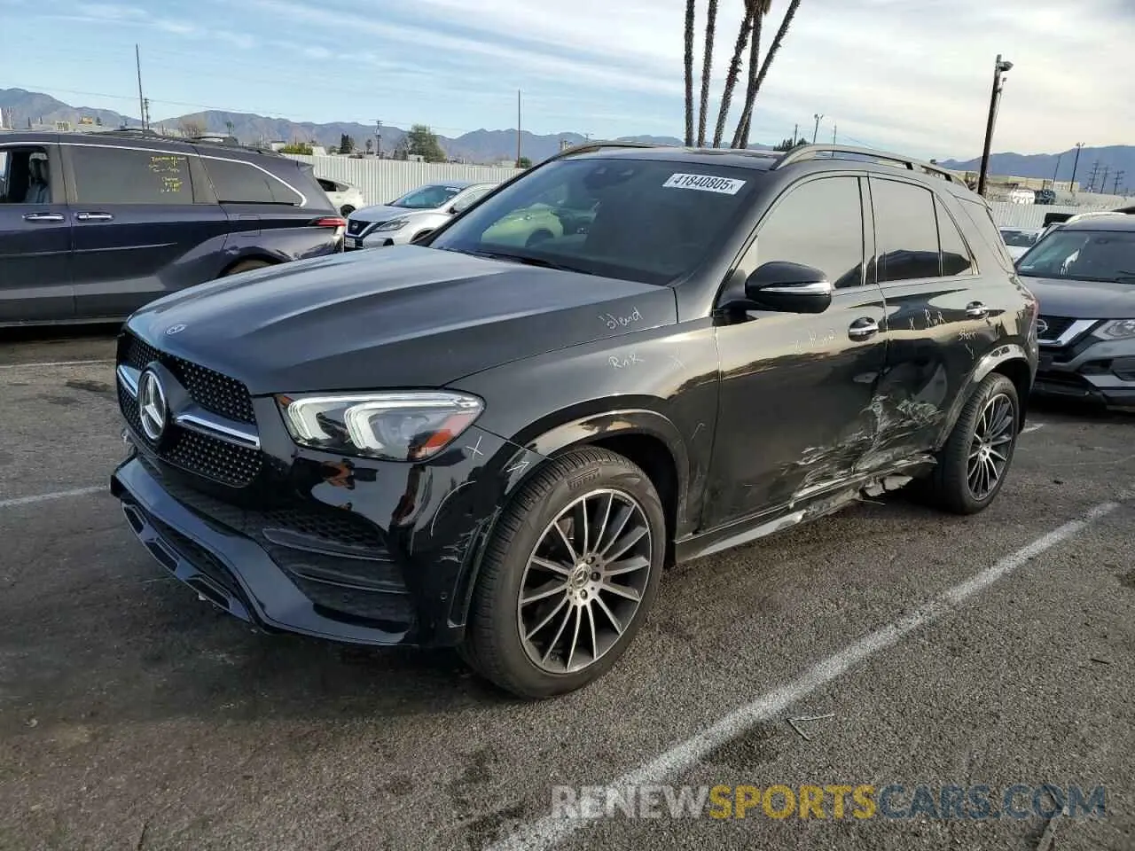 1 Photograph of a damaged car 4JGFB4JBXPA902215 MERCEDES-BENZ GLE-CLASS 2023