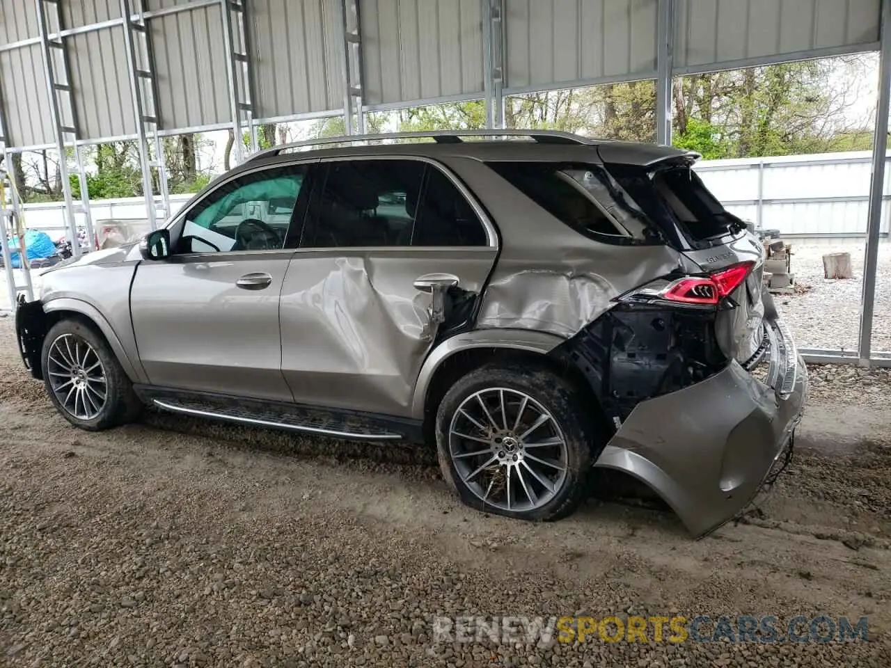 2 Photograph of a damaged car 4JGFB4KB0PA905915 MERCEDES-BENZ GLE-CLASS 2023