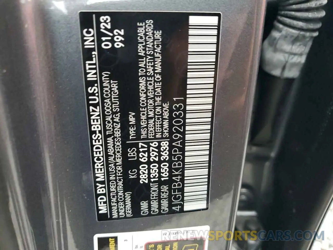 14 Фотография поврежденного автомобиля 4JGFB4KB5PA920331 MERCEDES-BENZ GLE-CLASS 2023