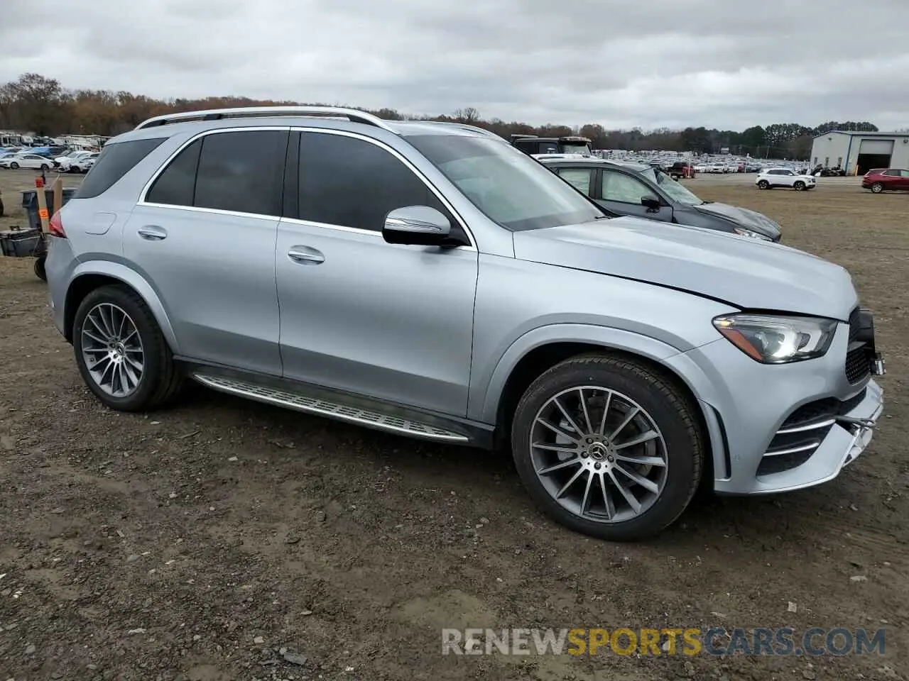 4 Фотография поврежденного автомобиля 4JGFB4KB7PA877367 MERCEDES-BENZ GLE-CLASS 2023