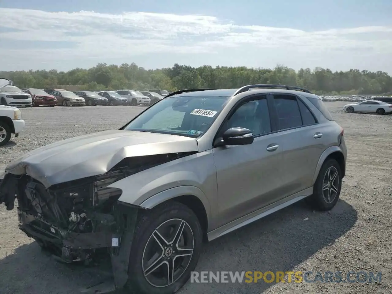 1 Photograph of a damaged car 4JGFB5KB0PA942436 MERCEDES-BENZ GLE-CLASS 2023