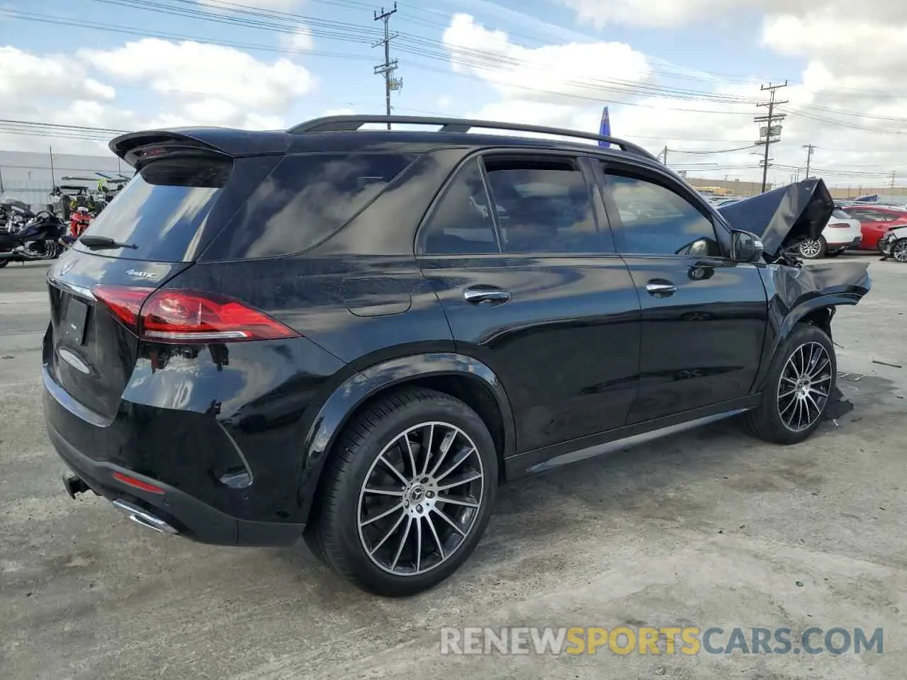 3 Фотография поврежденного автомобиля 4JGFB5KB2PA930305 MERCEDES-BENZ GLE-CLASS 2023