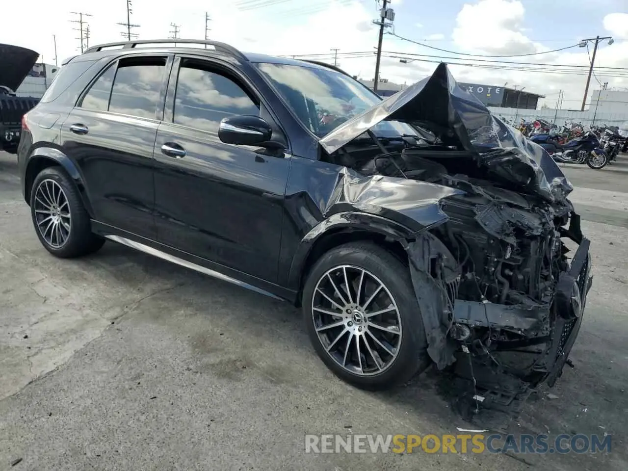 4 Фотография поврежденного автомобиля 4JGFB5KB2PA930305 MERCEDES-BENZ GLE-CLASS 2023