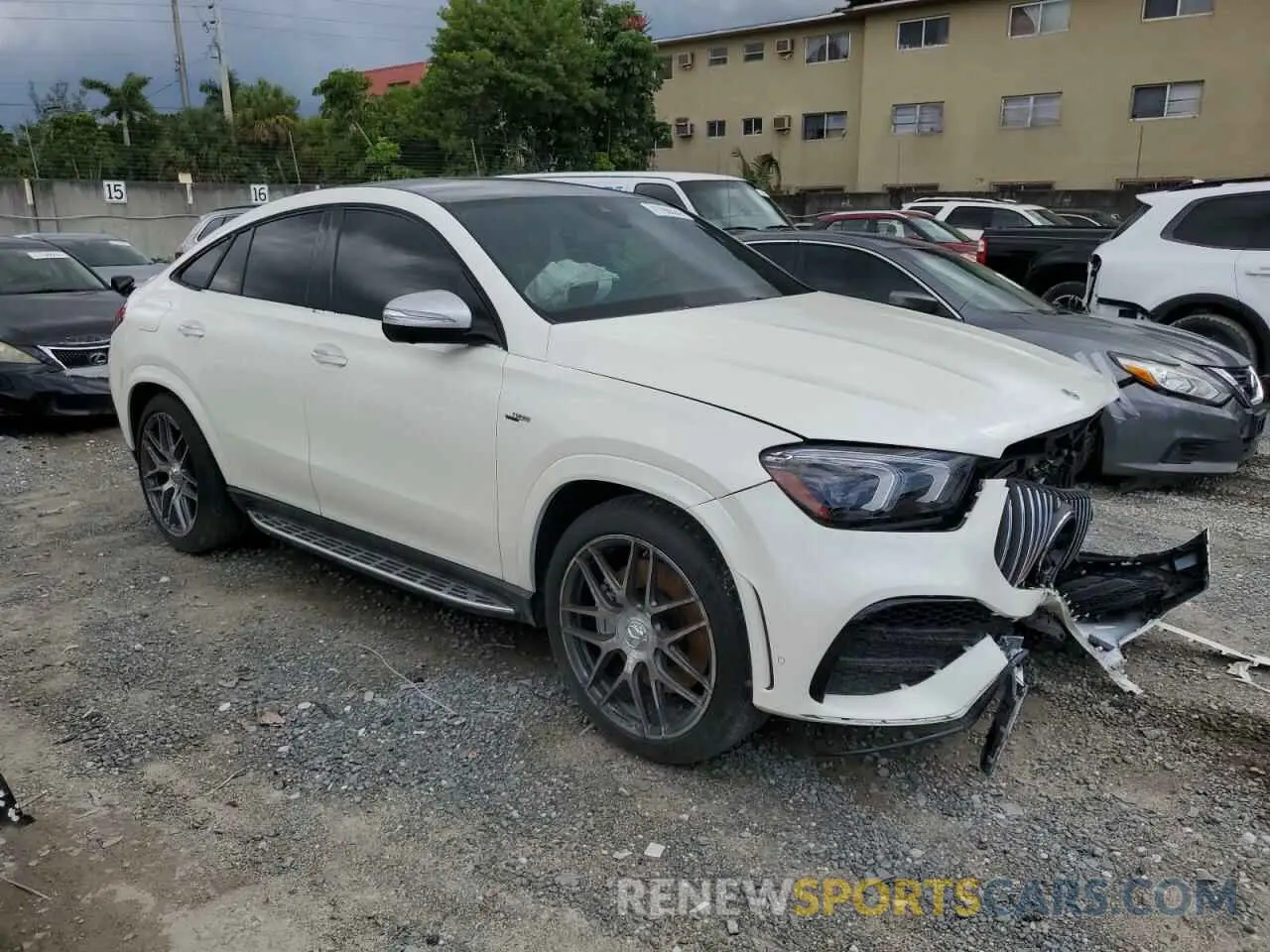 4 Photograph of a damaged car 4JGFD6BB0PA918024 MERCEDES-BENZ GLE-CLASS 2023