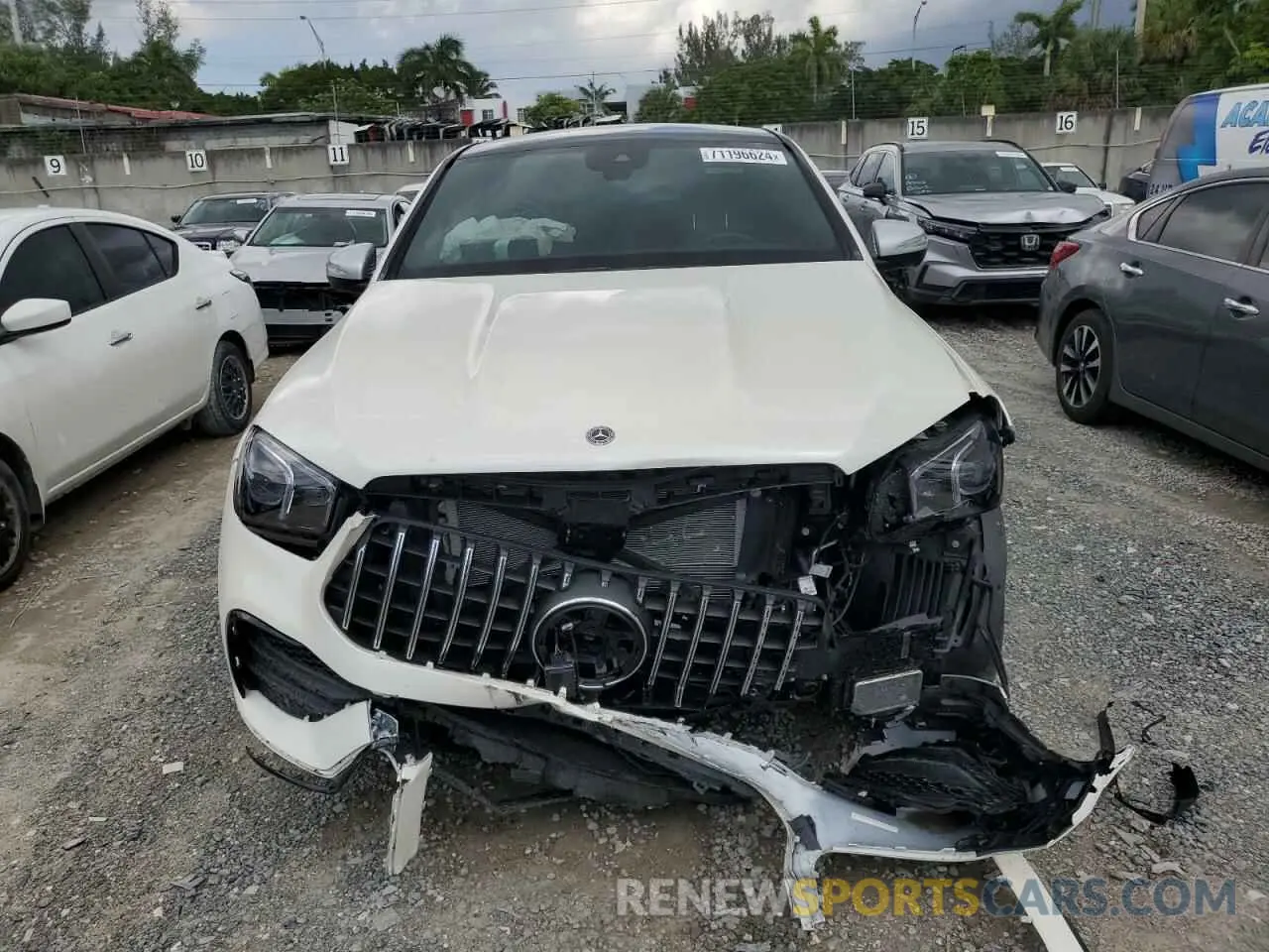 5 Photograph of a damaged car 4JGFD6BB0PA918024 MERCEDES-BENZ GLE-CLASS 2023