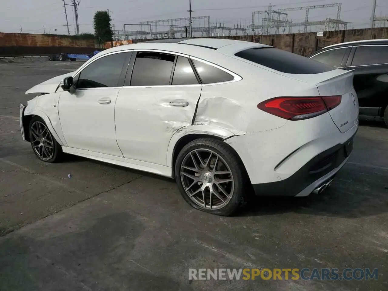2 Photograph of a damaged car 4JGFD6BBXPA878597 MERCEDES-BENZ GLE-CLASS 2023