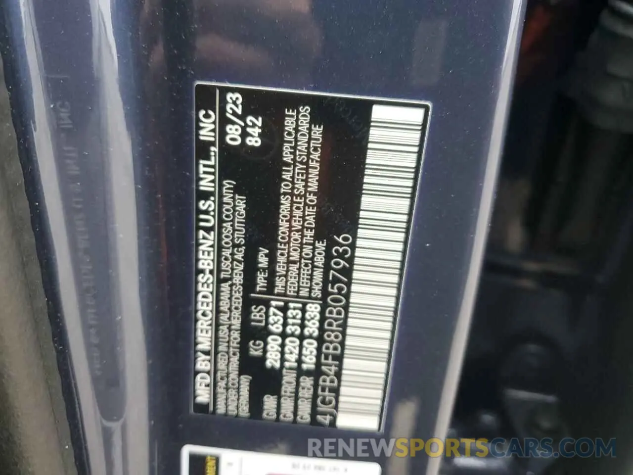 13 Фотография поврежденного автомобиля 4JGFB4FB8RB057936 MERCEDES-BENZ GLE-CLASS 2024