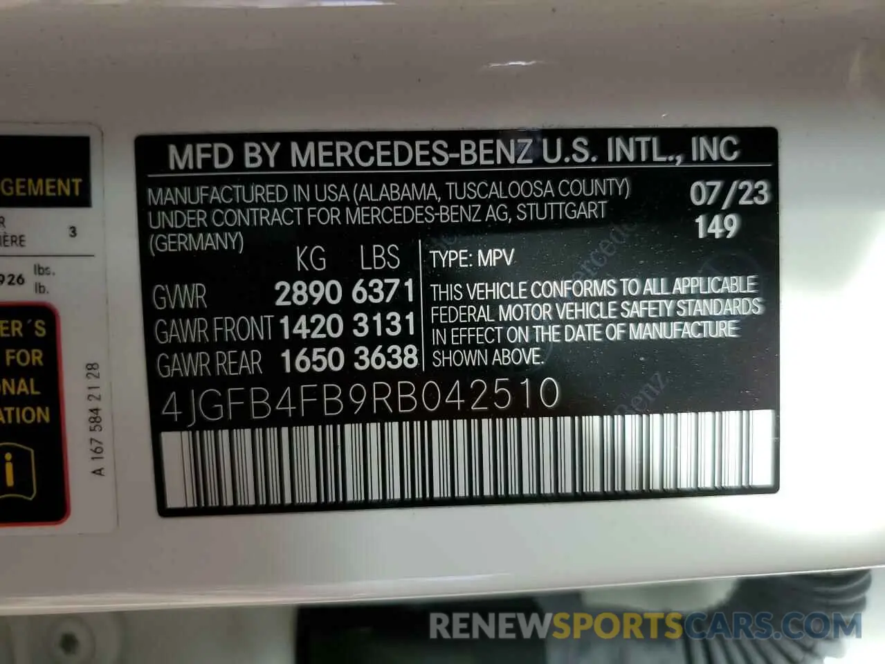 13 Фотография поврежденного автомобиля 4JGFB4FB9RB042510 MERCEDES-BENZ GLE-CLASS 2024
