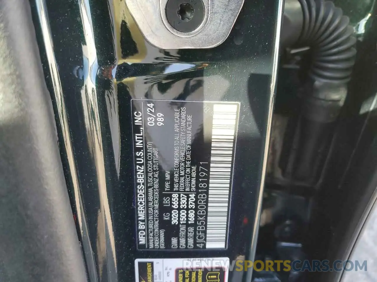 13 Фотография поврежденного автомобиля 4JGFB5KB0RB181971 MERCEDES-BENZ GLE-CLASS 2024