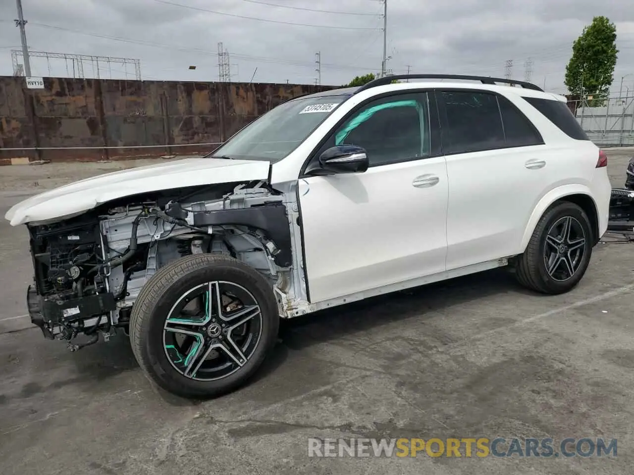 1 Photograph of a damaged car 4JGFB5KB2RB166243 MERCEDES-BENZ GLE-CLASS 2024